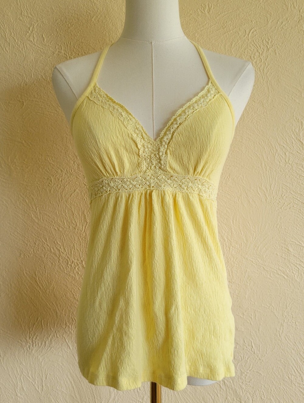 Energie | Y2K Yellow Halter Top